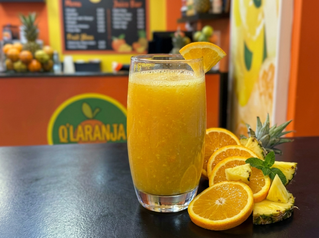Laranja + Abacaxi