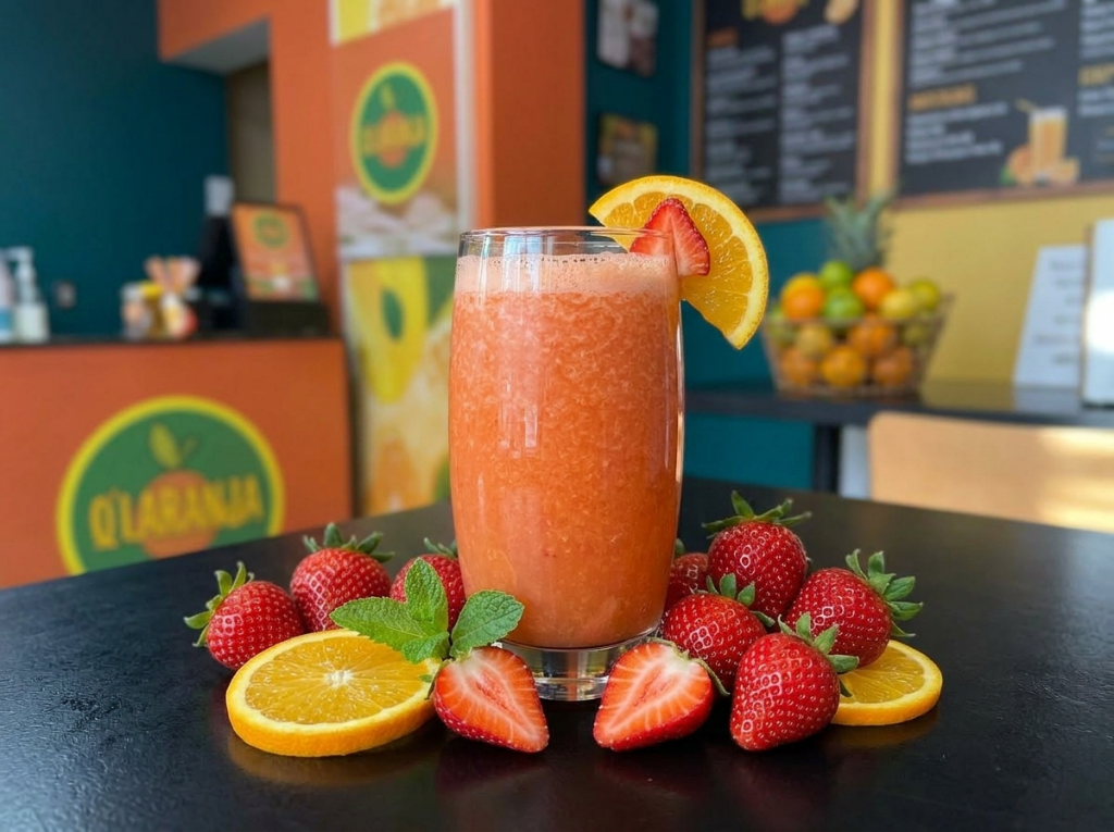 Laranja + Morango